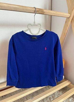 Лонг від polo ralph lauren 💙 розмір- 98(2-3р) стан-ідеальний