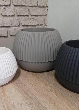 Вазон "бохо" d17*27cм 2,5л 3