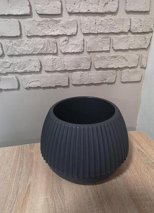 Вазон "бохо" d17*27cм 2,5л 4