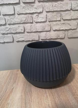 Вазон "бохо" d17*27cм 2,5л 5