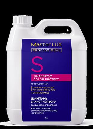 Шампунь для окрашенных волос - защита цвета сolor protect master lux (100, 250, 1000, 3000 мл) 3000