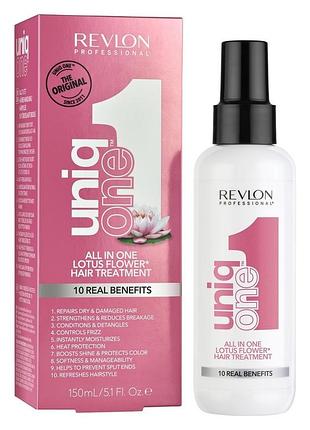 Незмивна маска-спрей для волосся (лотос) one ​​all in one lotus flower hair treatment revlon 150 мл