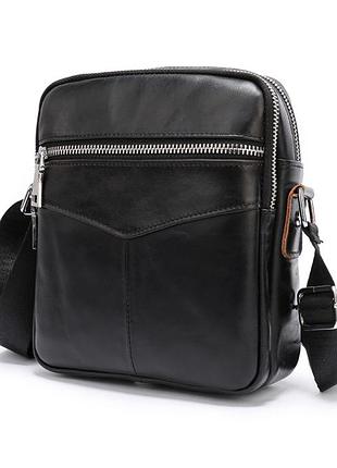 Чоловіча шкіряна сумка leather collection (5031)