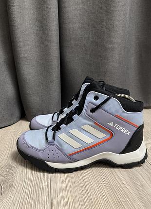 Adidas terrex трекінгові черевики 36.5 сірі з помаранчевим