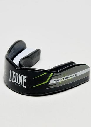 Капа leone pd5122 взрослая revo fluo black (вик 11+)