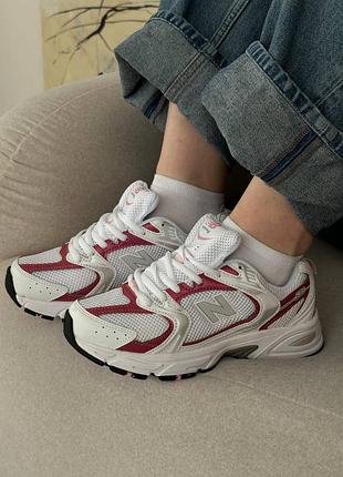 Кросівки new balance 530 white pink