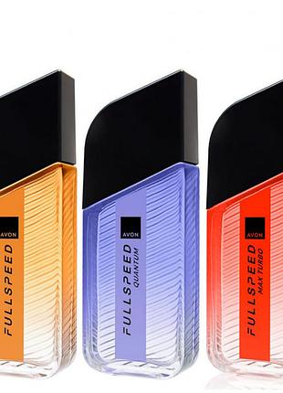Набор мужских ароматов avon full speed - 3в1 (по 100 мл) идеальный набор для мужчины, который любит скорость, драйв и уверены