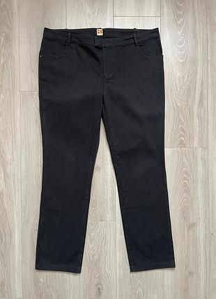 Брендові штани boss orange (hugo boss) — класика в чорному кольорі xl