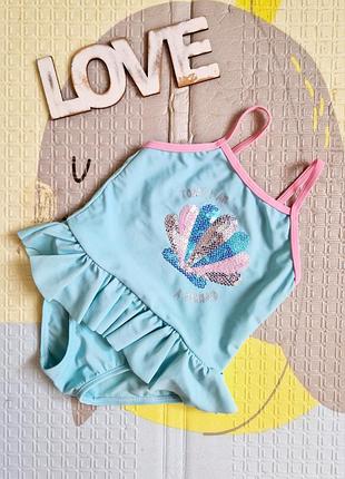 Костюм для плавания primark Примак девочка 3-4 р купальник