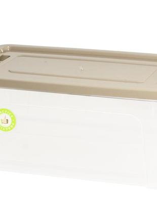 Контейнер "smart box" 2,5 л "practice" алеана прозрачни/какао