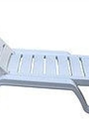 Шезлонг бриз (белый),пластиковый,украина