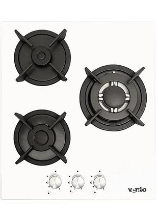 Газова варильна поверхня ventolux hg430-g3g cest wh (3 конфорки, 45 см)