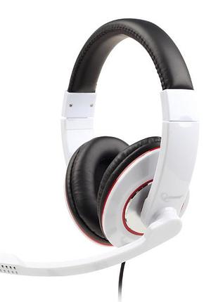 Гарнитура gembird mhs-001-gw white