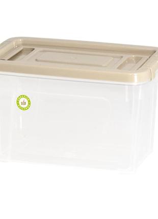 Контейнер "smart box" 0,375 л "practice"алеана прозрачний/какао