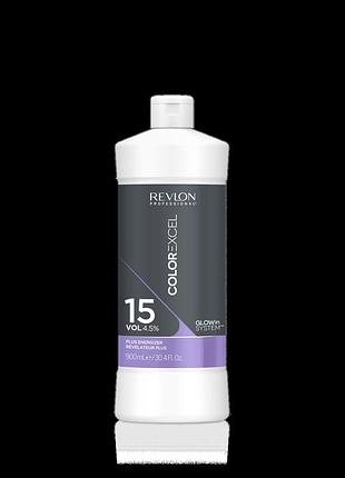 Активатор (окислитель / пероксид) для окрашивания волос revlon professional color excel plus energizer 4.5% (15 vol), 900 мл