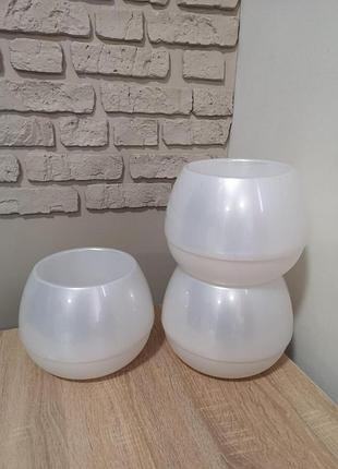 Вазон "сфера" d10*16см 0,5л 3