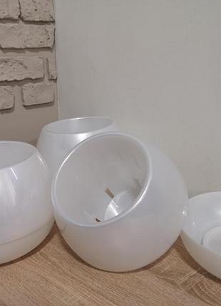 Вазон "сфера" d10*16см 0,5л 4
