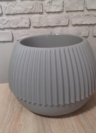 Вазон "бохо" d21*33см 4,5л