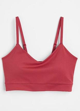 Спортивний топ на брительках h&m розмір m