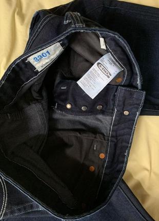 Мужские джинсы g-star raw 3301 w29 l305 фото