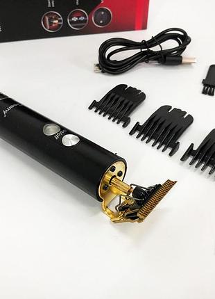 Профессиональная окантовочная машинка geemy gm-6605 для стрижки волос, окантовки, бороды od-993 top shop ua_