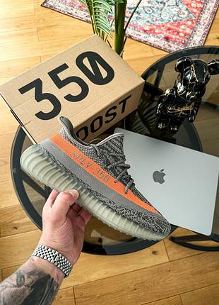 👟 кроссовки adidas yeezy boost 350 v2 "beluga"/наложка bs👟