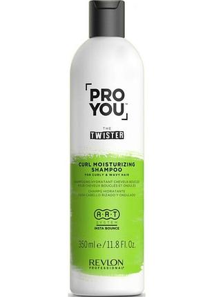 Шампунь для волнистых и вьющихся волос pro you the twister curl moisturizing shampoo 350 мл