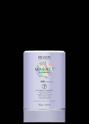 Безаммиачная осветляющая пудра уровень 7 magnet blondes ultimate powder 7 750г