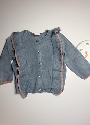 Кофтинка для дівчинки h&m 68р