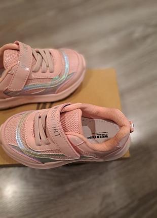 Кроссовки для девочки weestep ортопедическая стелька 25 размер