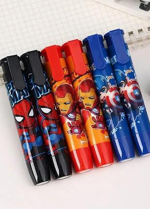 Ластик дитячий із героями marvel синій