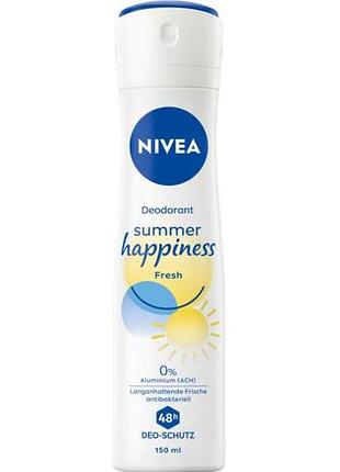 Дезодорант-спрей женский nivea summer happiness 150 мл