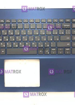 Передняя панель для dell inspiron 15 5584, dell inspiron 15 5000, dell p85f синий