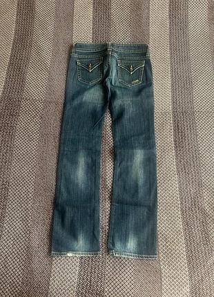 Guess штани жіночі джинси кльош буткат bootcut washed faded оригінал б у