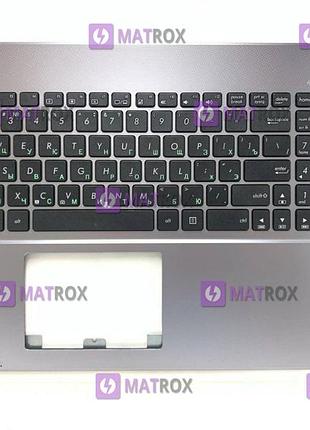 Передняя панель для asus x550, k550v, y582, x552e, a550l, y581c, f550, r510jk серебристый