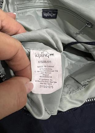 Сумка  kipling shoulder bag, б/у 10