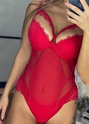 ⭐⭐⭐⭐⭐ боди кружевной ажурный пуш ап с утяжкой комбидресс грация