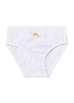 Трусики сліпи для дівчинки lupilu ecoprint 464455-1 110-116 см (4-6 years) білий