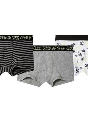 Трусики-боксери набір 3 шт. для хлопчика pepperts lycra® 442788-1 134-140 см (8-10 years) різнобарвний