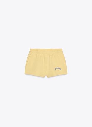 Жовті шорти zara, m