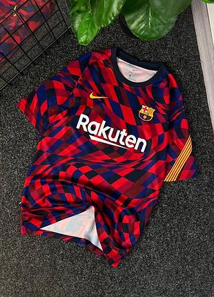 Футбольна футболка nike barcelona