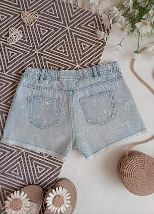 Джинсовые шорты m&amp;s 10-12 р. 2