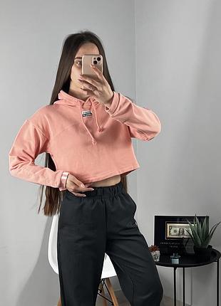 Кроп худі від adidas 3