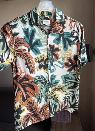 Гавайка летняя мужская pull&bear