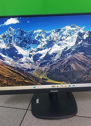 Монитор б/у philips 243v7q 2
