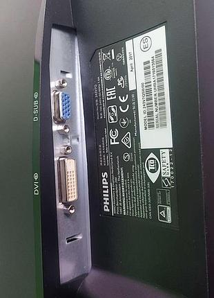 Монитор б/у philips 243v7q 5