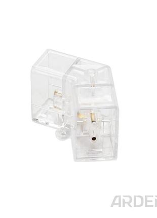 Коннектор v-образный ardero ld4040-v для светильников al4040 moduline