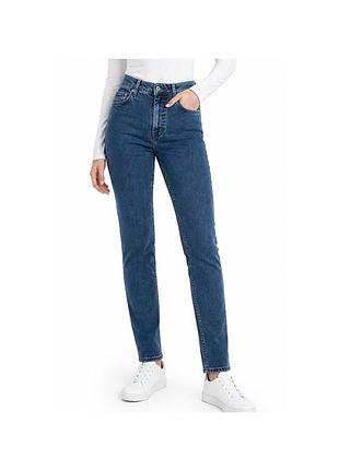 Джинси zara regular висока посадка, сині, прямі, завужені, розмір xs-s (36), джинси зара, базові, темно-сині штани, класичні блакитні