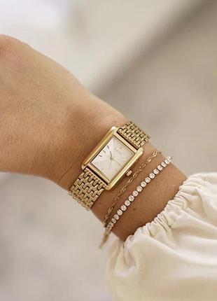 Годинник burker olivia gold white