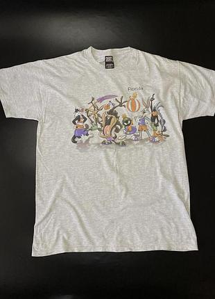Футболка looney tunes warner bros vintage 1998